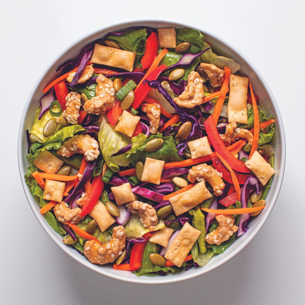 Good Sense Foods - Wholesale Salad Dressing - Salad Pizazz Asian Sesame Ginger Salad Topper, 4oz bag1