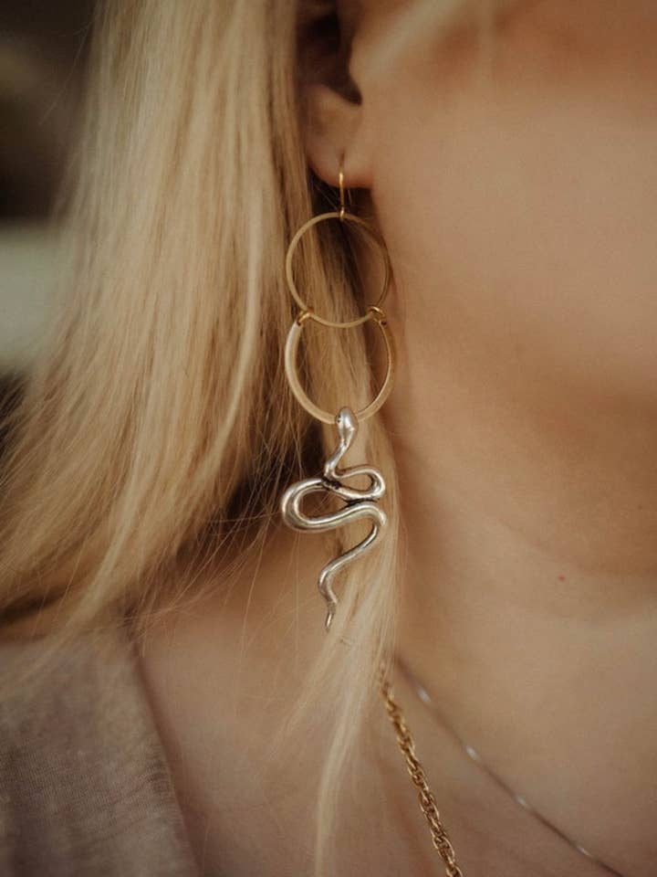 Sibyl Earrings for wholesale by Flatwoods Fawn