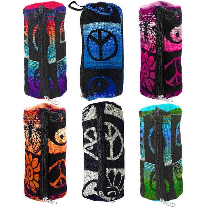 Hippie Style Ecuadorian Tube Bag Supplies Pouch for wholesale by Pichincha