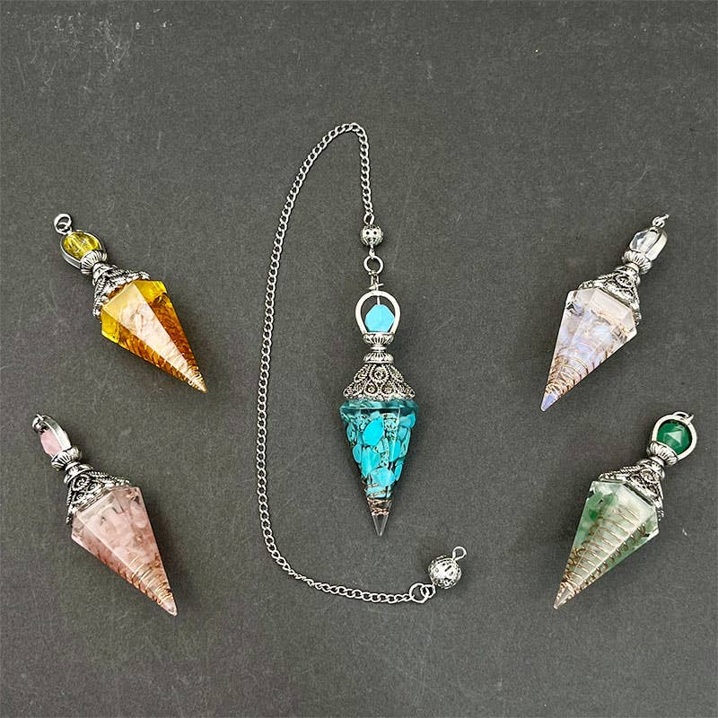 GemMeet – Engroshandel Spirituelle sten og krystaller – Krystal Obsidian Pendul til Ro og Fred7