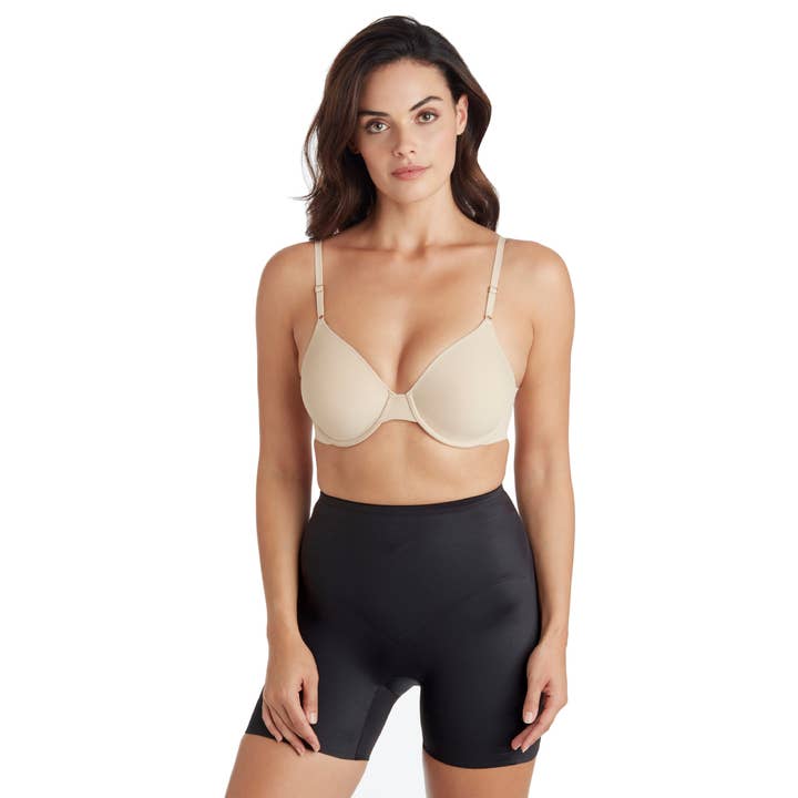 Naomi & Nicole 7458 Adjust to You Mid Thigh Shaping Short for wholesale by Patricia Eve Ltd