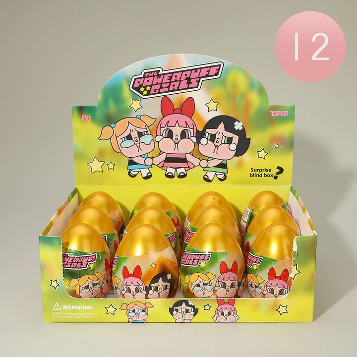 12PCS - Hero Girl Character Surprise Blind Egg Toys for wholesale by Sensibling Corp.