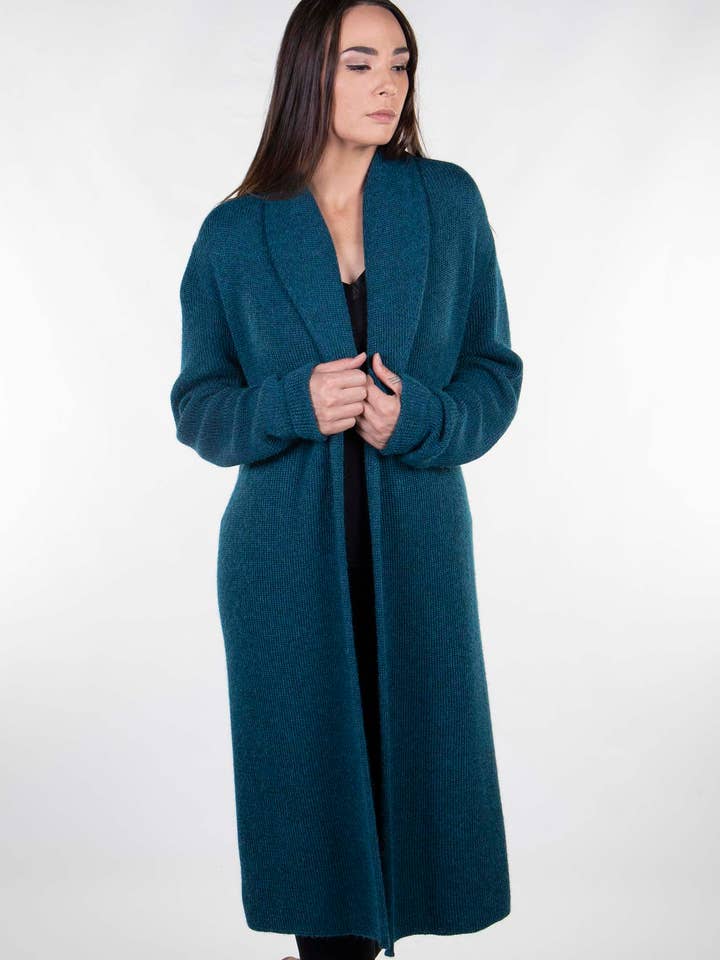 Nina Long Sweater for wholesale by Simply Natural Alpaca