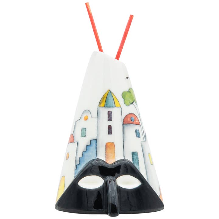 Fragrance Diffuser City Colarato II Size H 15cm for wholesale by Terre di Scirocco