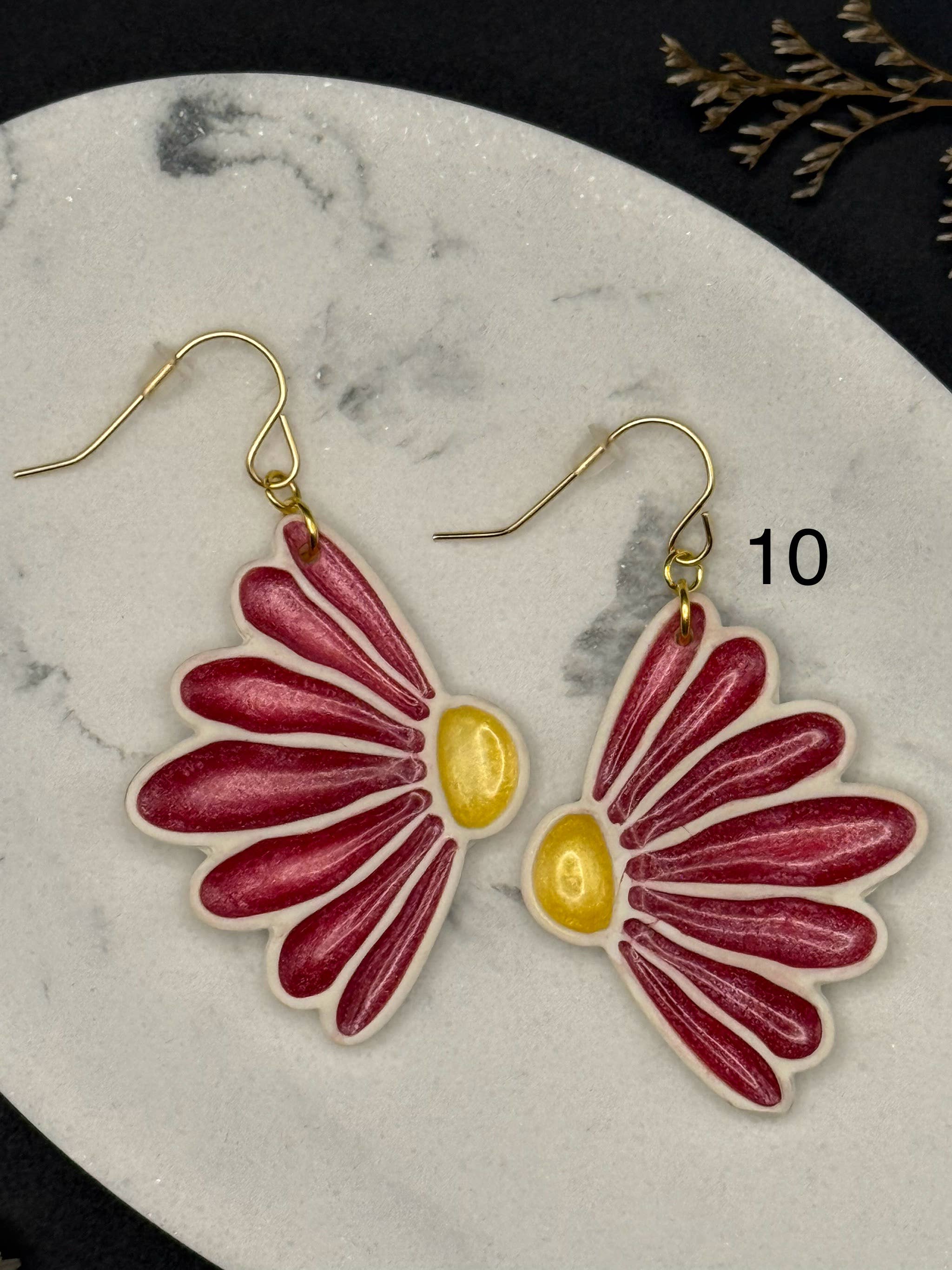 ELT Art Creations - Vente Boucles d'oreilles pendantes - Daisy Doos3