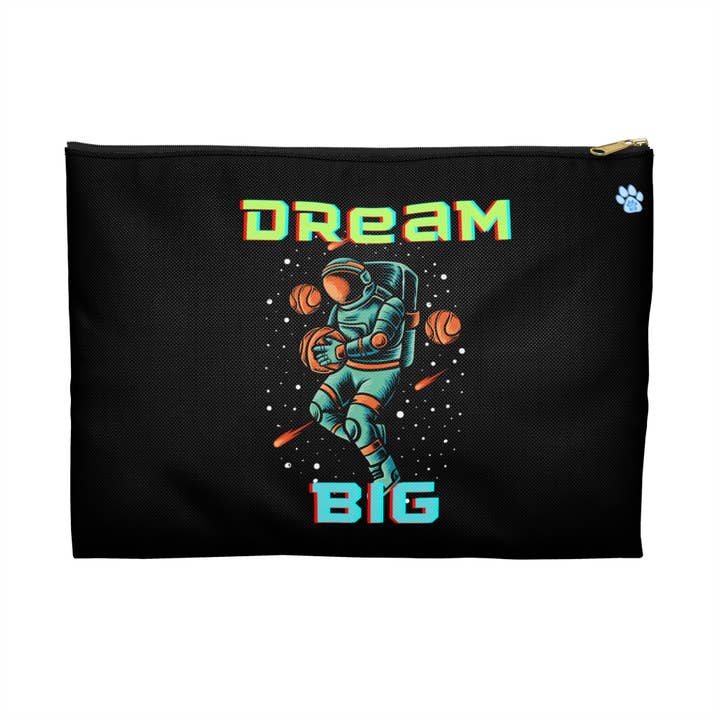 Dream Big Pouch: Verfolge deine Träume mit Leidenschaft für den Großhandel von Pugs In Mugs Creations