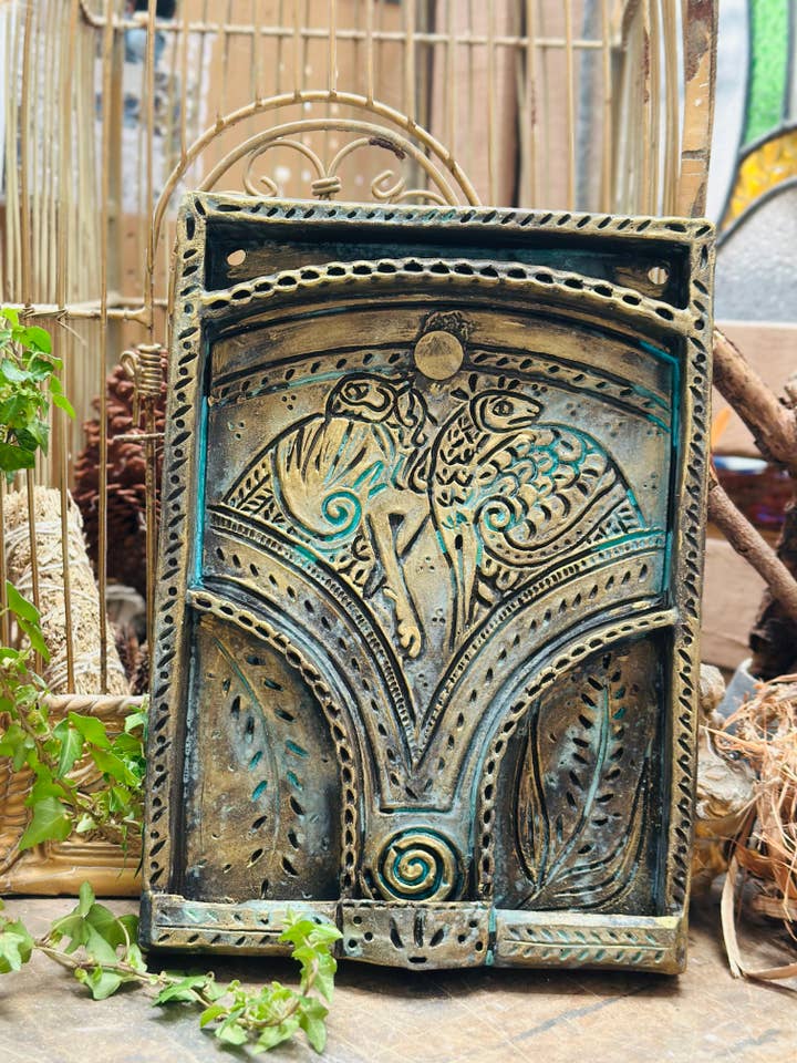 🌀 Celtic Guardian Shrine for wholesale by Carys Martin Ceramics