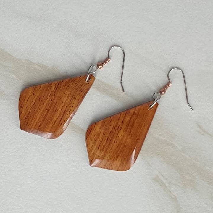 Amboyna - Briolette for wholesale by Ingrained