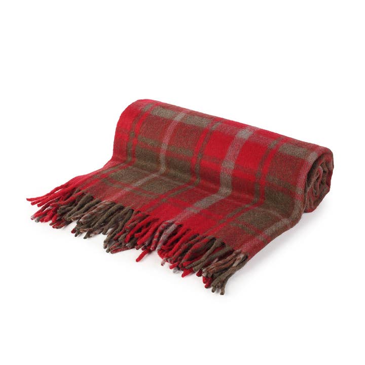 100% Wool Edinburgh Blankets – Canadian Dark Maple for wholesale by British & Irish Imports