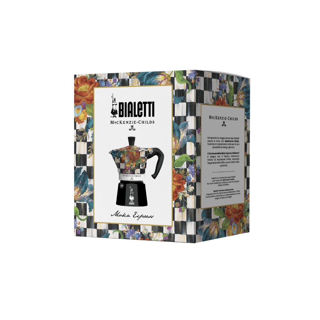 Multi Bialetti X Mackenzie-Childs Cafeteira Moka Express para venda a revendedores na Faire1