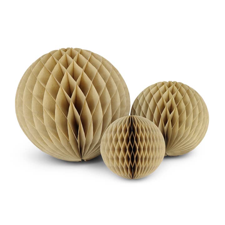 studio THIE – wholesale Decal – Party decorations – Honeycomb Ball Trio10