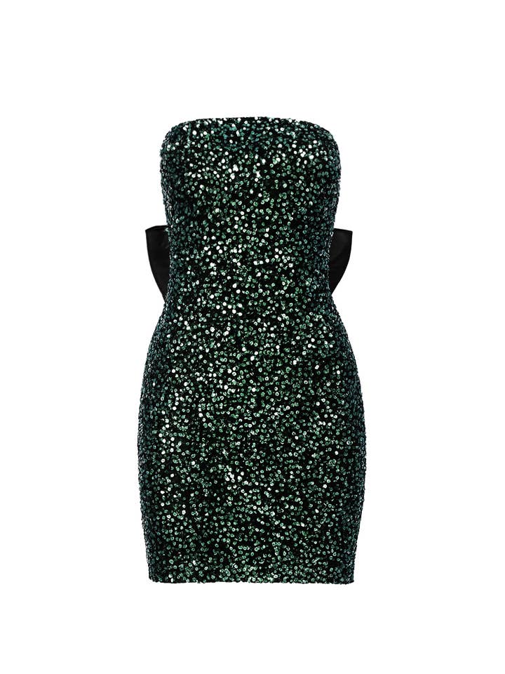 Party It Up Röhrenkleid mit Pailletten für den Großhandel von RIVIR