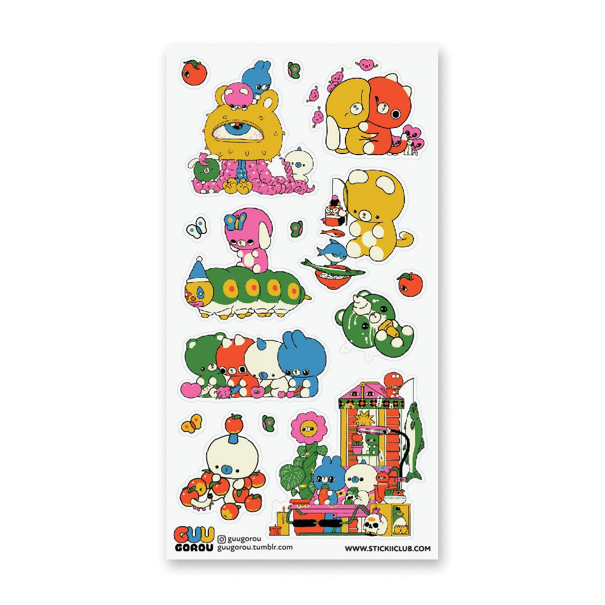 STICKII - Wholesale Sticker - Tiny Friends, Big Adventures 2 Sticker Sheet0