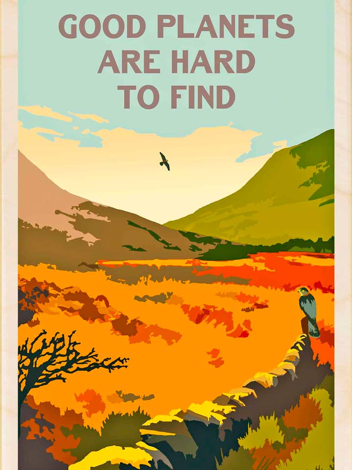 Good Planets - Eco-friendly cards & magnets for wholesale by THE WOODEN POSTCARD COMPANY