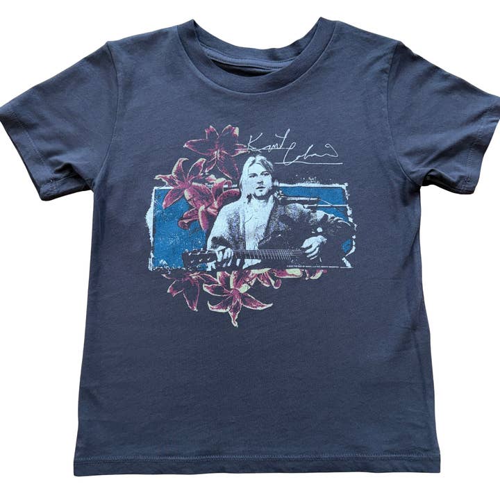 T-shirt en concert de Kurt Cobain pour la vente par Rowdy Sprout
