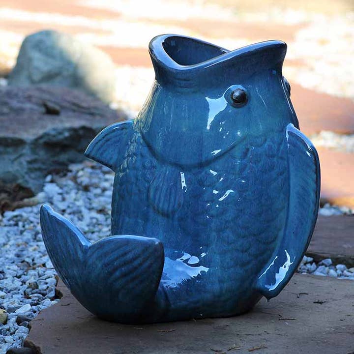 Leaping Carp, Falling Aqua for wholesale by Pacific Home & Garden