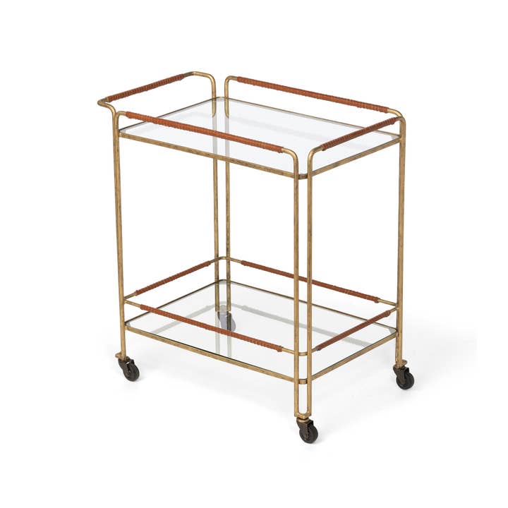 Promo Langdon Bar Cart for wholesale by Park Hill Collection