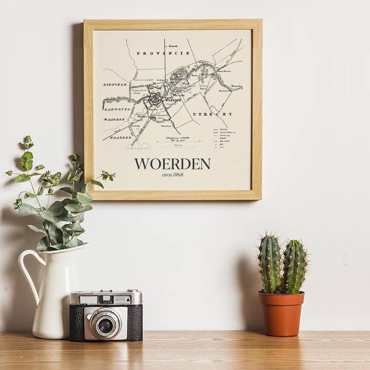 Vintage style woerden for wholesale by Vintage Stadskaart