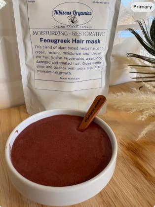 HibiscusOrganicShop: Fenugreek Hair Mask for wholesale by "Hibiscus Organic"