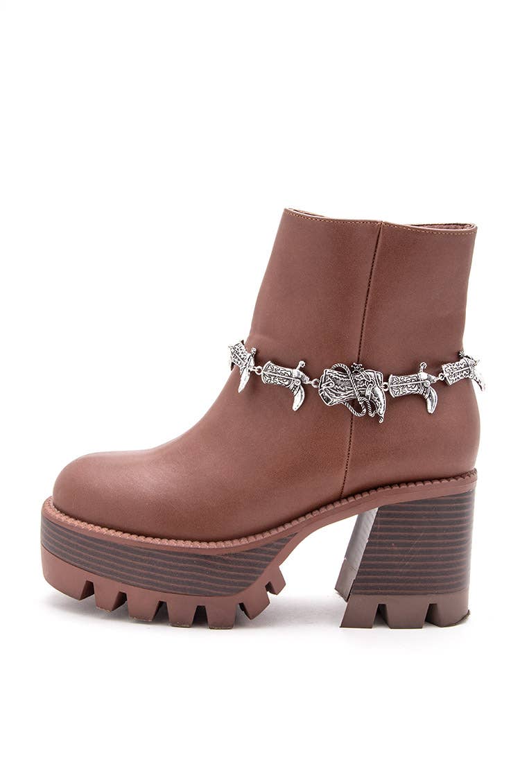 Artini Accessories – Engroshandel Skotilbehør – Unisex – Indgraverede cowboystøvler Western Boot Charm2