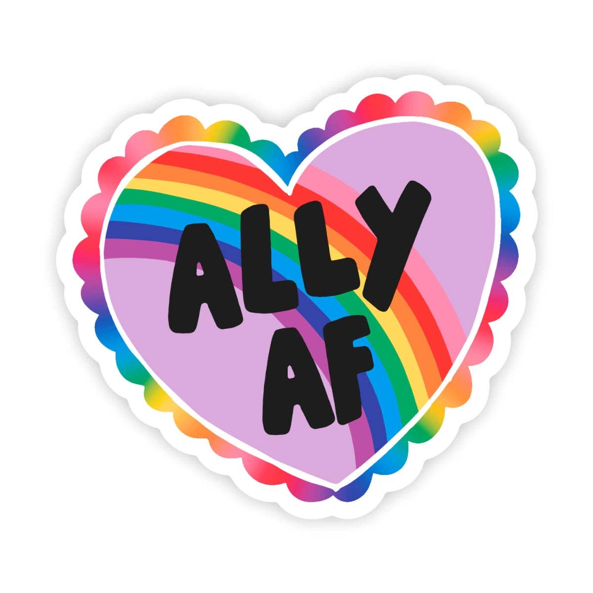A Touch of Whimsy Designs - Wholesale Sticker - Ally AF Sticker0