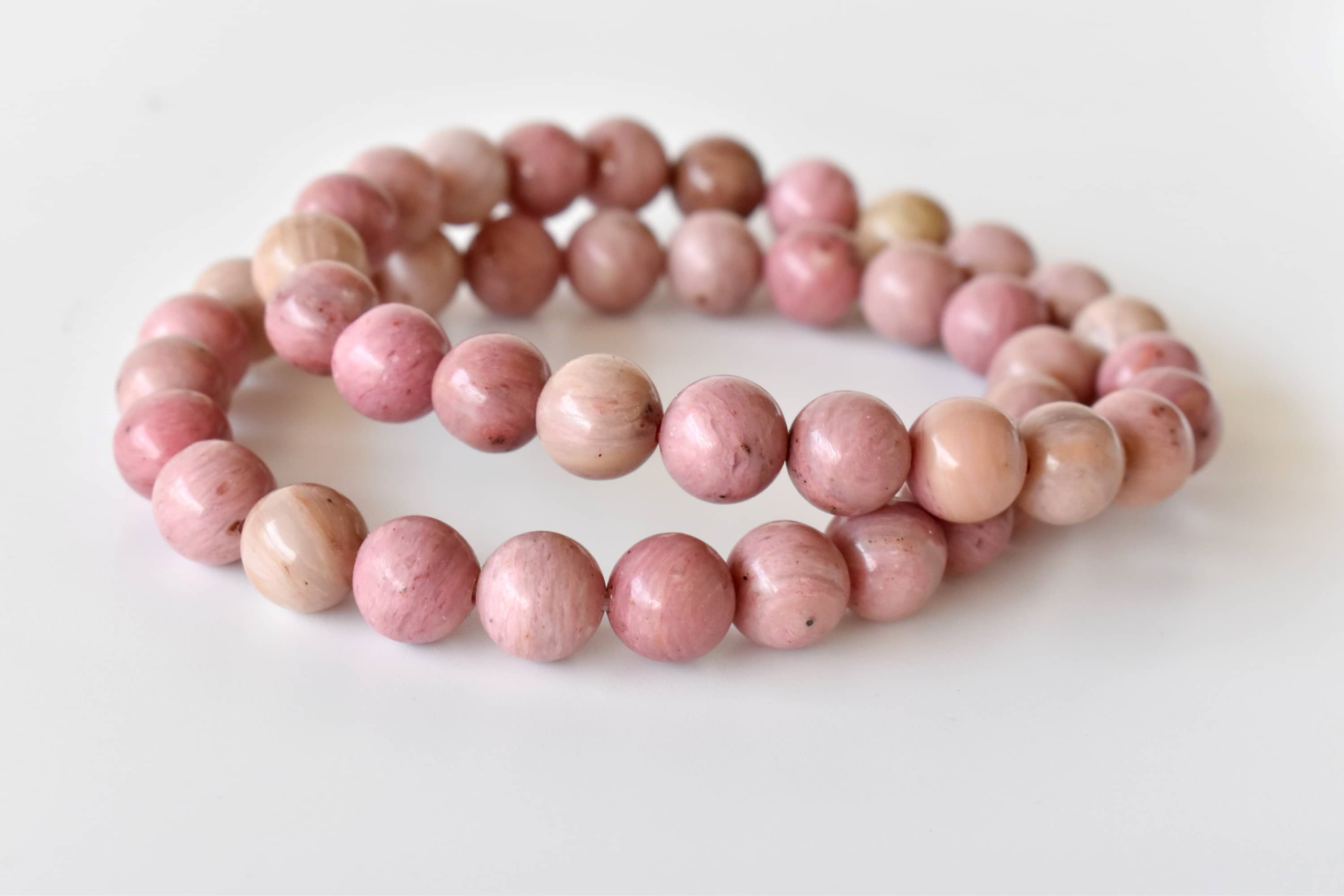 Soothing Crystals - Wholesale Beaded Bracelet - Healing Bracelet | Rhodochrosite | Gemstone Bracelet9