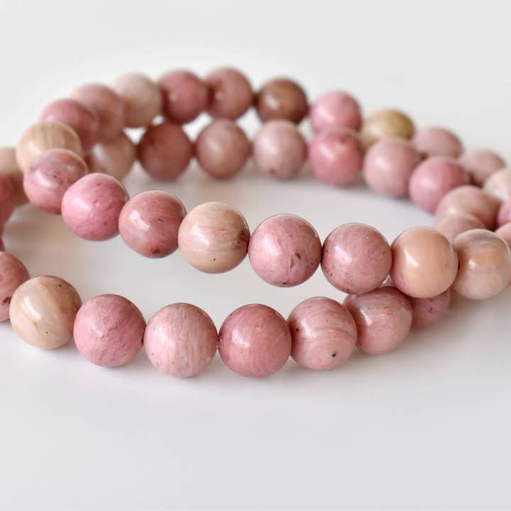 Soothing Crystals - Wholesale Beaded Bracelet - Healing Bracelet | Rhodochrosite | Gemstone Bracelet9