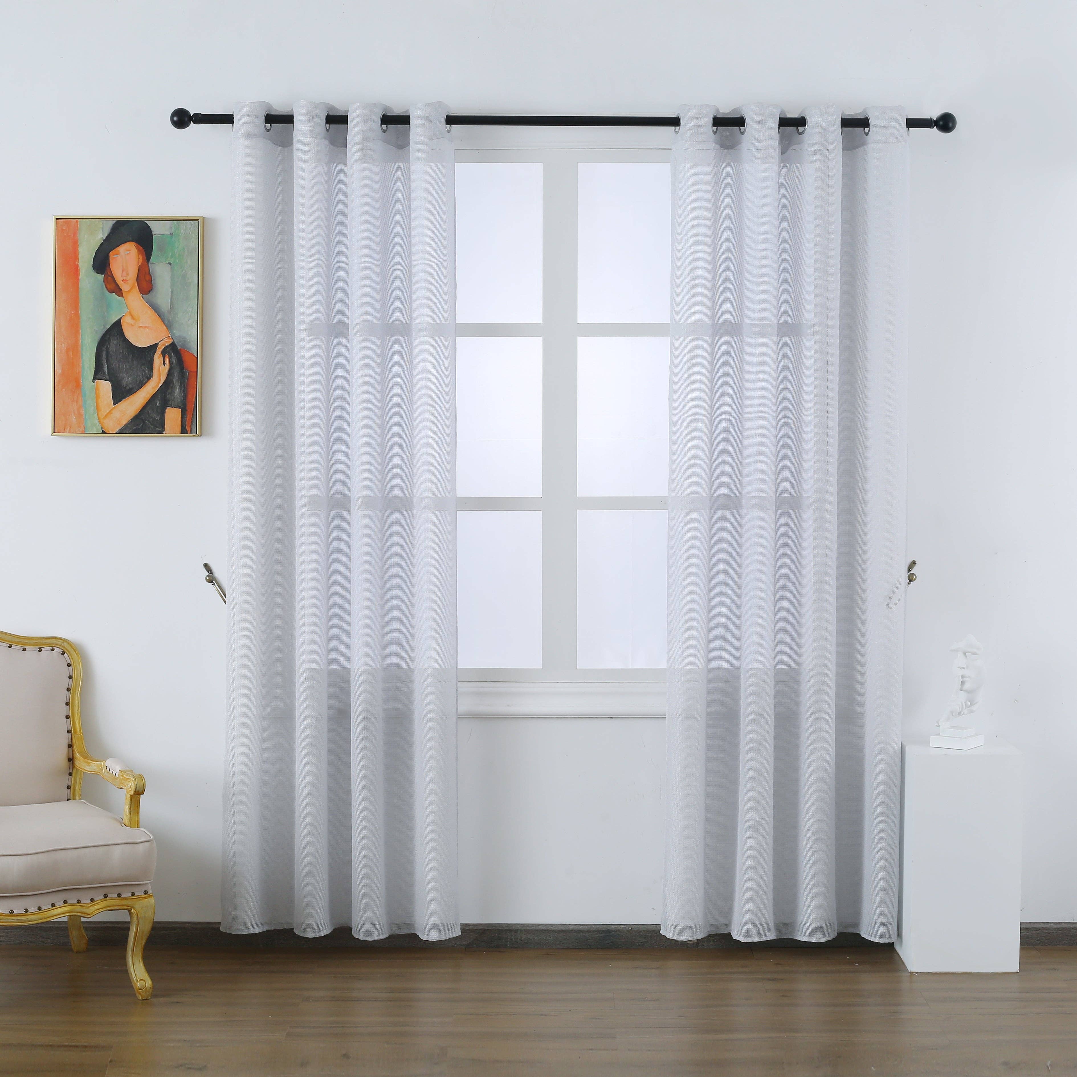 BOD HOME - Wholesale Gordijn - NET LINNENGORDIJN 140*2609