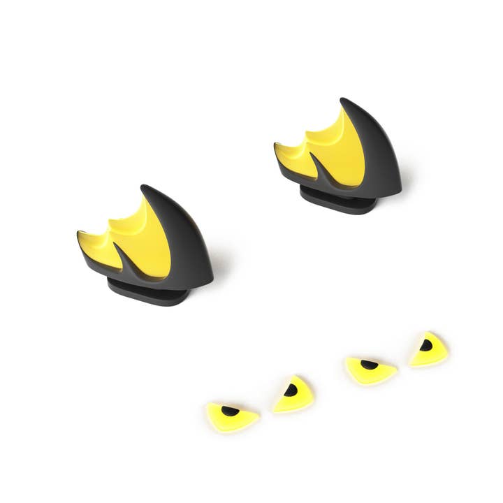 HelloSlippers - Wholesale Slippers - Women's - Fierce Koi Dragon Fins and Eyes for Sharkicks Pro
