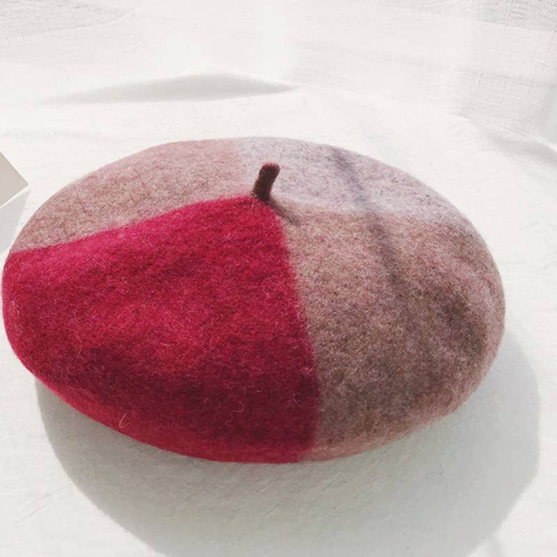 Style Rack – wholesale Beret – Women's – Multicolor French Autumn & Winter Wool Beret0