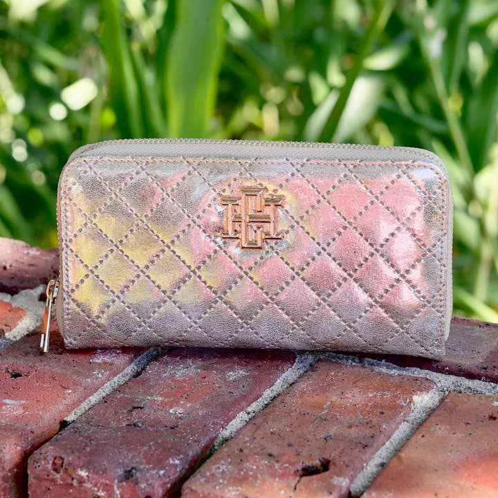 Caroline Hill - Wholesale Wallet - Women's - Penelope Wallet Champagne Pop0