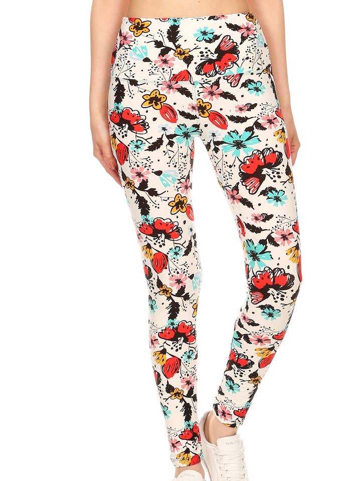 Sueded High Waist Summers Breeze Legging for wholesale by Flirty & Femme