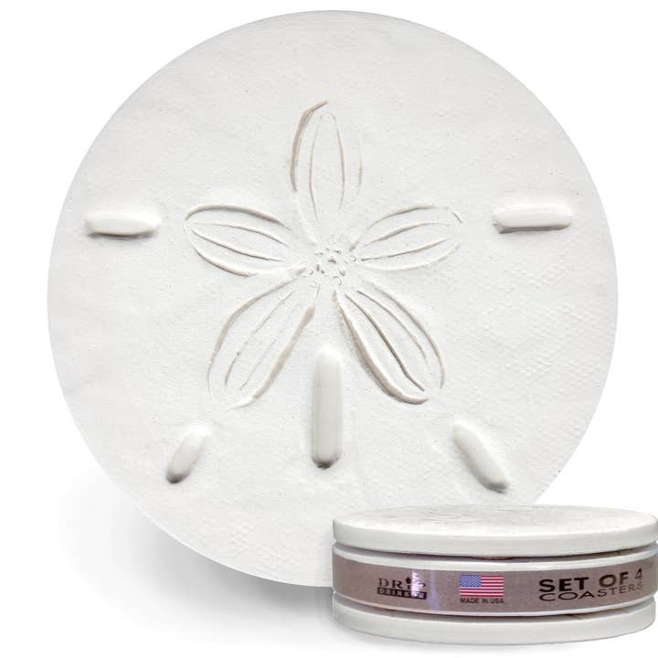 McCarter Coasters - Wholesale Coasters - Sand Dollar Drink Coasters