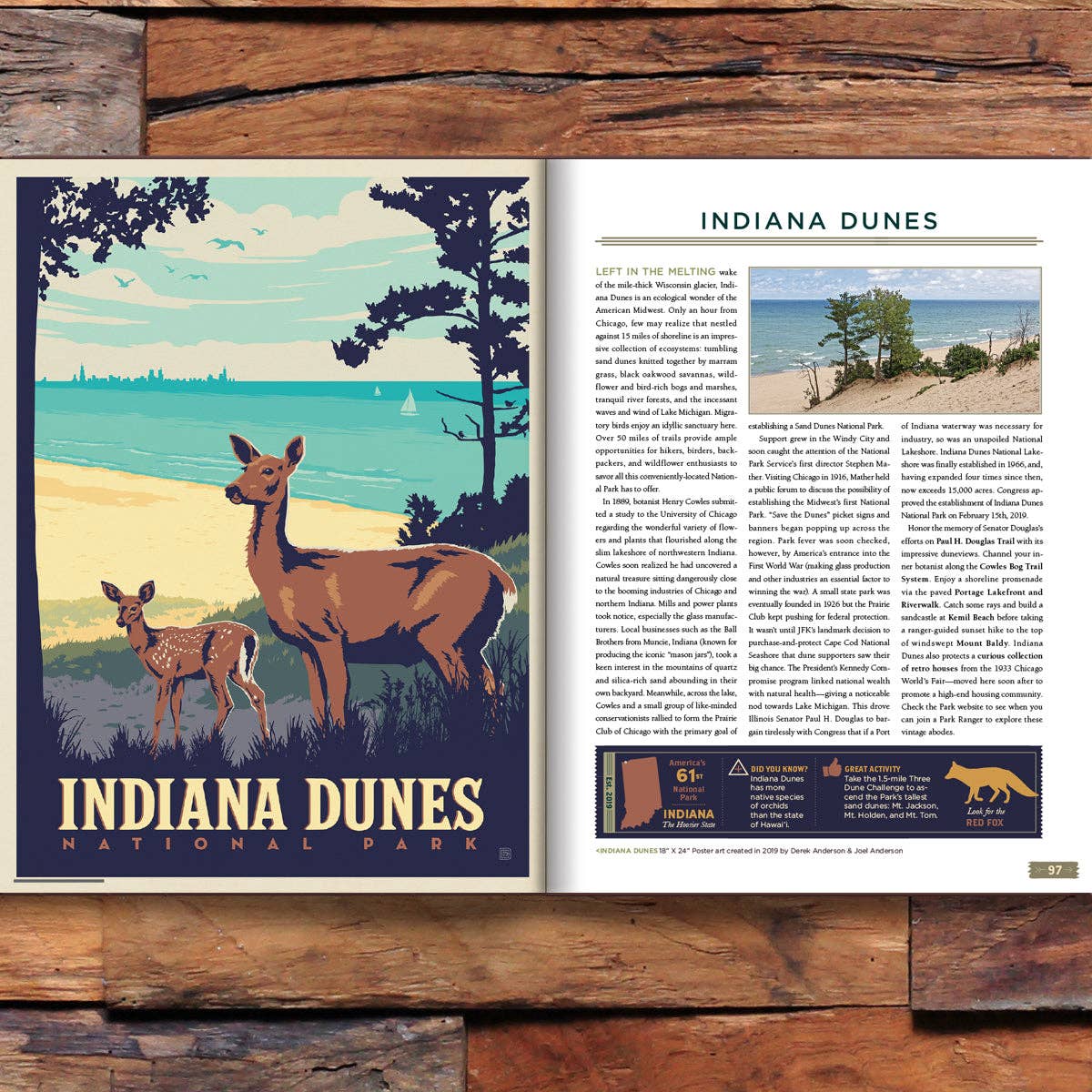 Anderson Design Group - Wholesale Display Book - 63 National Parks: Updated Edition HARD COVER Coffee Table Book (Best Seller!)6