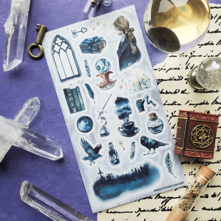 STICKII - Venta al por mayor Pegatina - Hoja de pegatinas Los secretos del castillo1