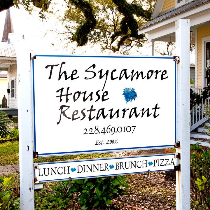 Sycamore House Ceramic Coaster for wholesale by South Austin Gallery