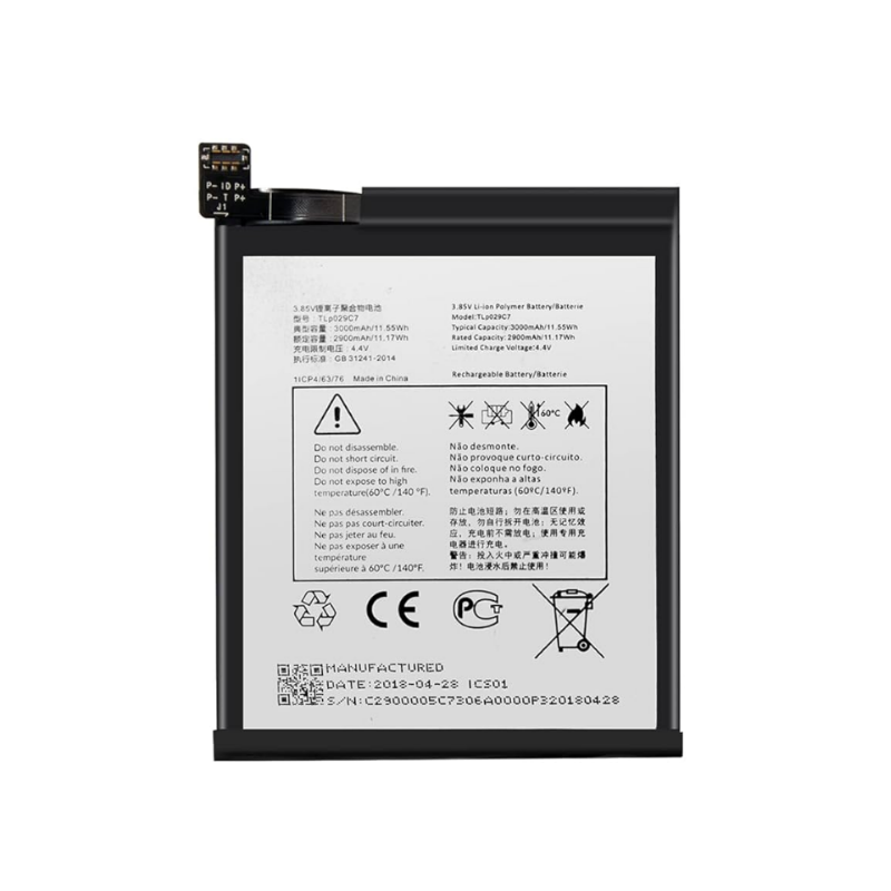 Repuestos Infotec - Wholesale Portable Charger - Battery For Alcatel Alcatel 3C / 5026D/ 3V / 5099D TLP029C70