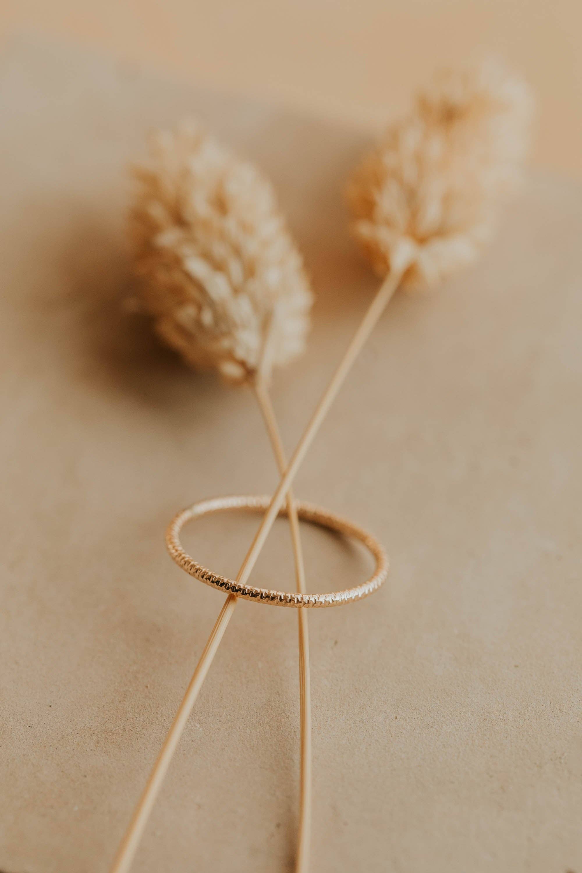 Hello Adorn – wholesale Band/stacked ring – Moonlight Band  | 14kt Gold Fill + Sterling Silver3