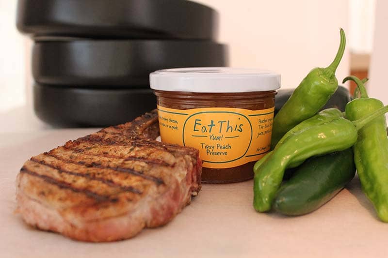 Eat This Yum - Wholesale Preserves -  Tipsy Peach Preserve 3