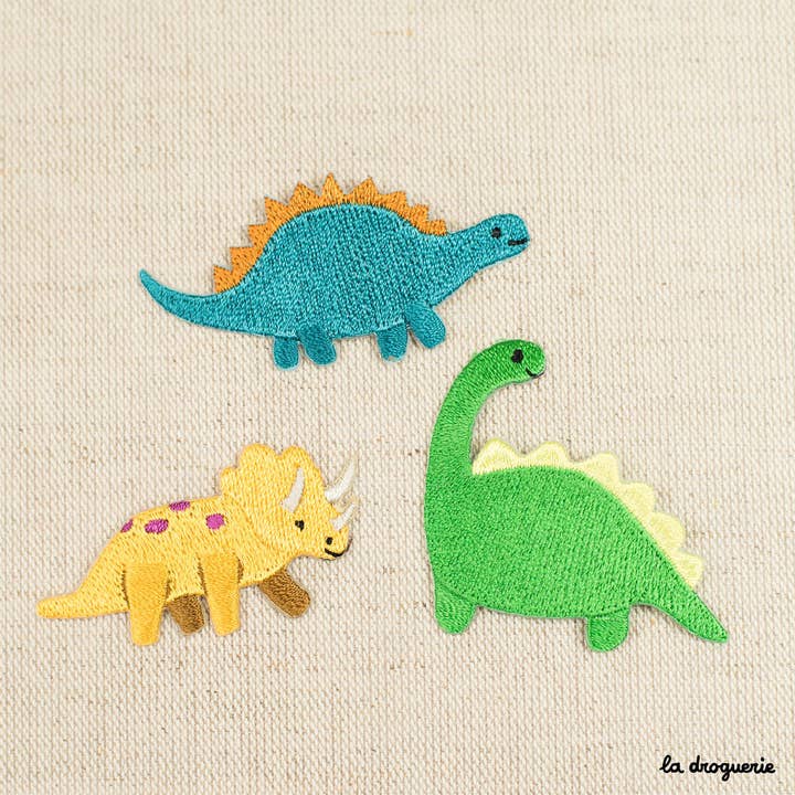 LA DROGUERIE - Wholesale Patch - Diplodocus Dino Badge