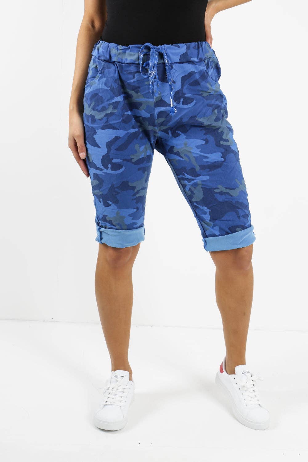 Miss Bold – wholesale Shorts – Women’s – Italian Camouflage Magic Chino Shorts114