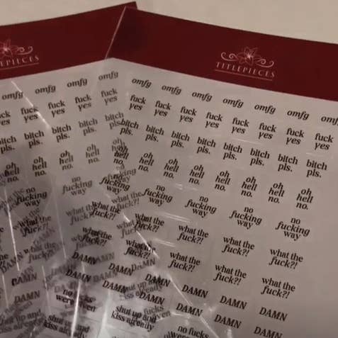 TitlePieces - Wholesale Sticker - Annotation Stickers (Genre)2