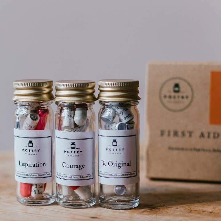First Aid Kit - Be Original for wholesale by Poetry Pharmacy