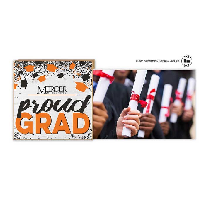 Floating Picture Proud Grad Mercer Bears for wholesale by KH Sports Fan