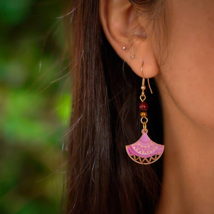 Terra Natural Designs - Wholesale Dangle Earrings - Earrings - $12.95 - Case of Four1
