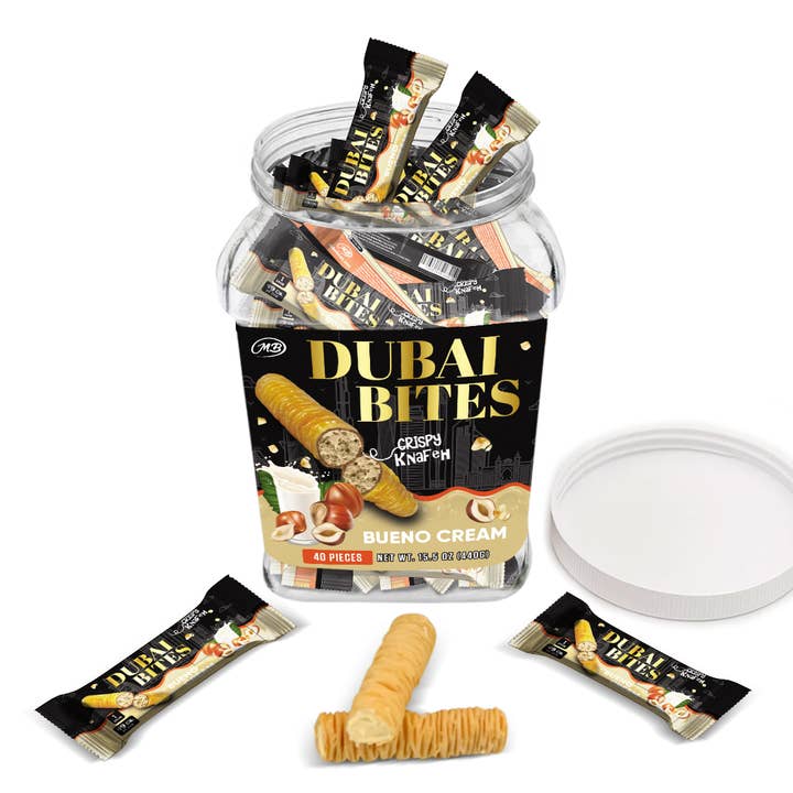 Baklava Sticks - Wholesale Cookie - DUBAI BITES MINIS 10 FLAVORS 40 MINIS PER JAR6