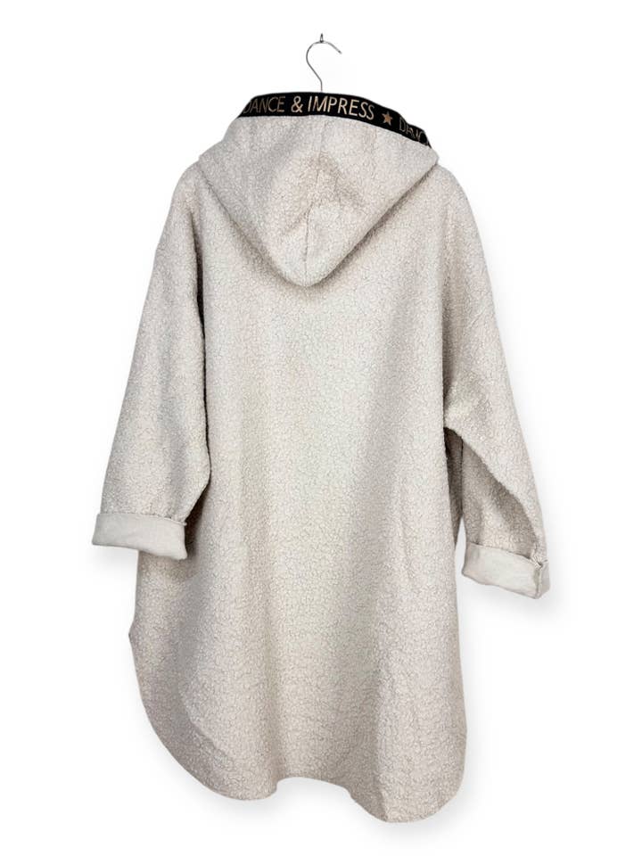 Lucky Nana - Wholesale Coat - Women's - AH 22173 - Boucle Fabric Coat9