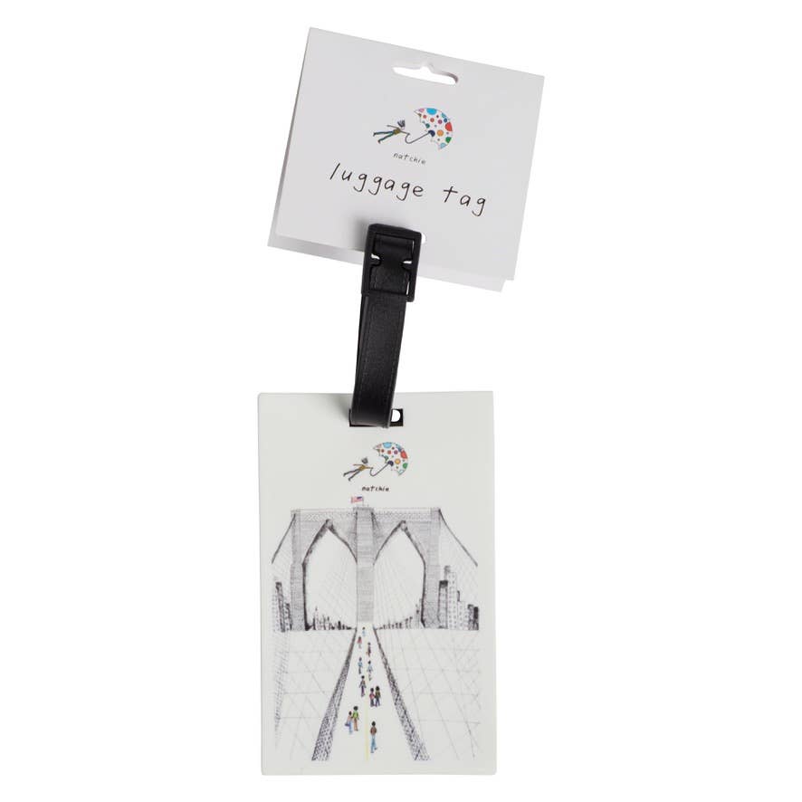 Natchie - Wholesale Luggage Tag - Brooklyn Bridge Luggage Tag 2
