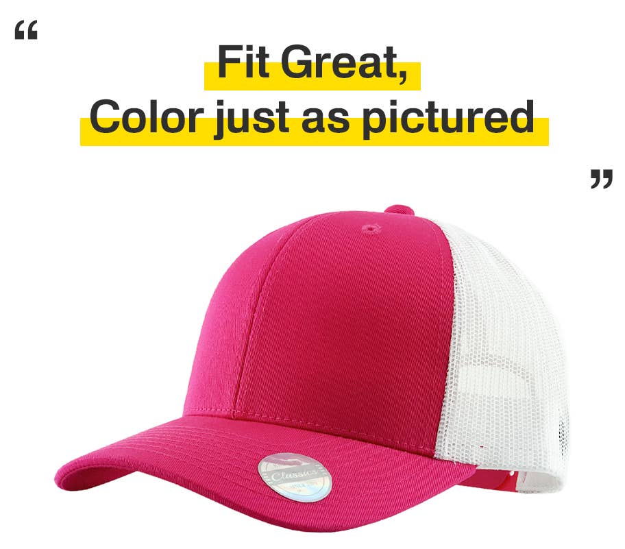 KBETHOS - Wholesale Trucker Hat - Unisex - CLASSIC 6 PANEL MESH BACK118