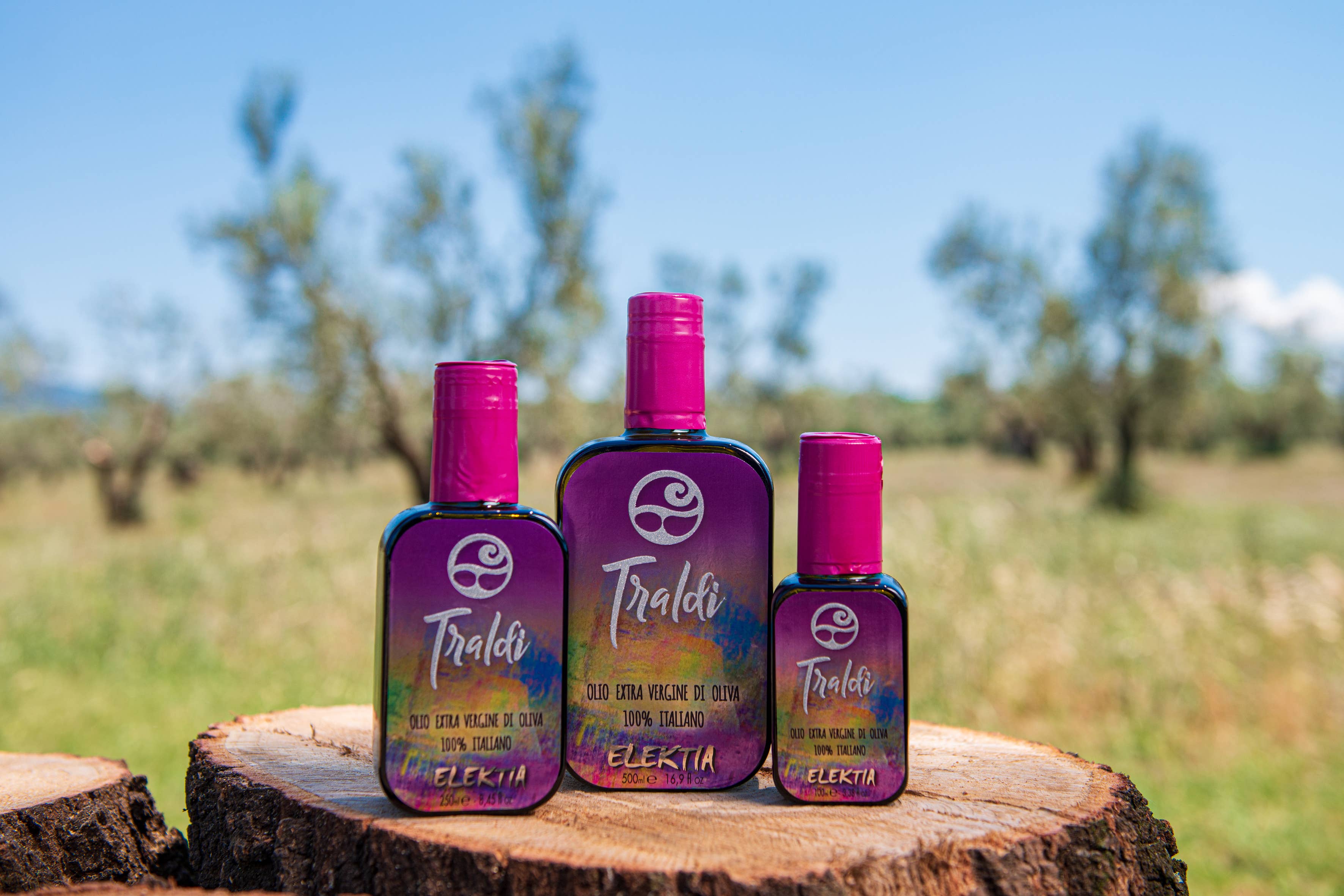 Olio Traldi di Boni Francesca - Wholesale Olive Oil - Elektia Extra Virgin Olive Oil 250 ml bottle1